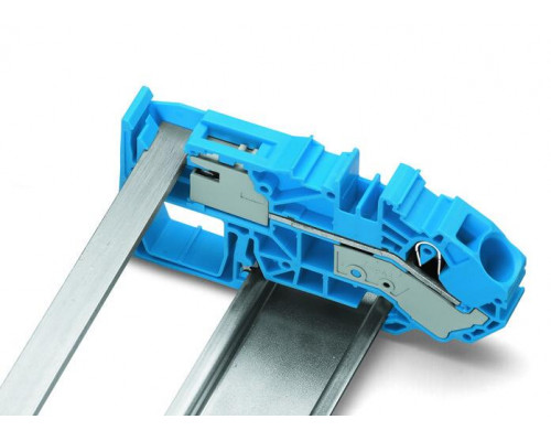 1-проводная клемма с размыкателем нуля; 16 мм²; CAGE CLAMP®; 16,00 мм²; синий; 12мм