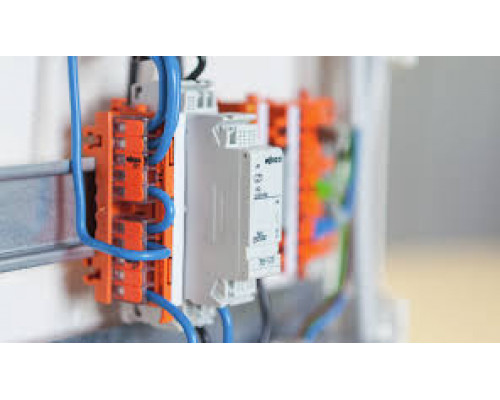 ДЕРЖАТЕЛЬ КЛЕММ 221-4** НА DIN РЕЙКУ