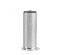 Ferrule; Sleeve for 35 mm² / AWG 2; uninsulated; electro-tin plated; electrolytic copper; gastight crimped; acc. to DIN 46228, Part 1/08.92; silver-colored