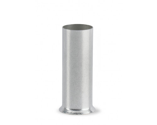 Ferrule; Sleeve for 35 mm² / AWG 2; uninsulated; electro-tin plated; electrolytic copper; gastight crimped; acc. to DIN 46228, Part 1/08.92; silver-colored