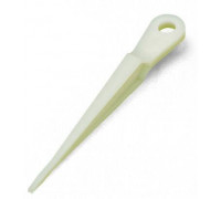 Operating tool; made of insulating material; white