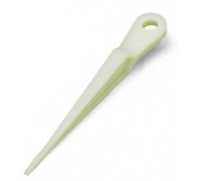 Operating tool; made of insulating material; white