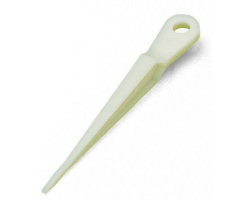 Operating tool; made of insulating material; white