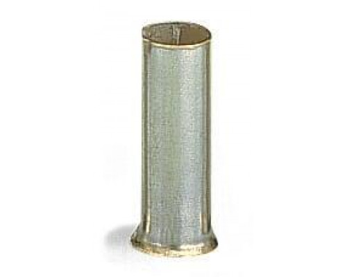 Ferrule; Sleeve for 6 mm² / AWG 10; uninsulated; electro-tin plated; silver-colored