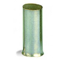 Ferrule; Sleeve for 16 mm² / AWG 6; uninsulated; electro-tin plated; brown metallic