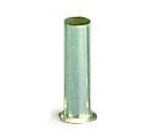 Ferrule; Sleeve for 1 mm² / AWG 18; uninsulated; electro-tin plated; silver-colored