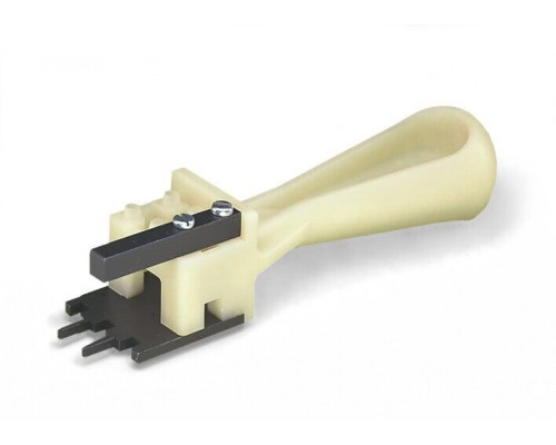 Operating tool; for terminal blocks with snap-in ground contact