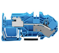 1-проводная клемма с размыкателем нуля; 16 мм²; CAGE CLAMP®; 16,00 мм²; синий; 12мм