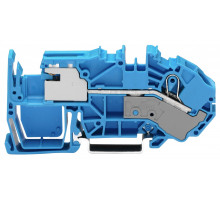 1-проводная клемма с размыкателем нуля; 16 мм²; CAGE CLAMP®; 16,00 мм²; синий; 12мм