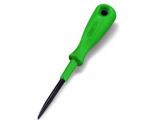 Operating tool; Blade: 2.5 x 0.4 mm; with a partially insulated shaft; multicoloured