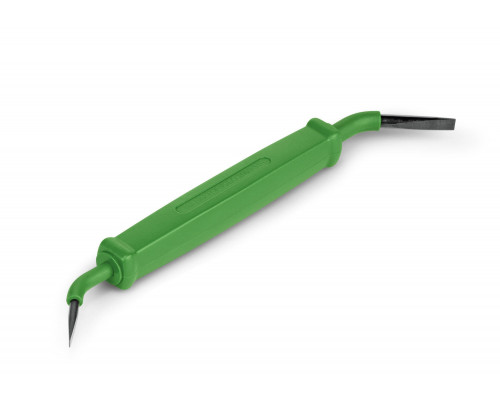 Operating tool; Blades: 3.5 x 0.5 mm and 5.5 x 0.8 mm; for TOPJOB®S installation terminal blocks; green