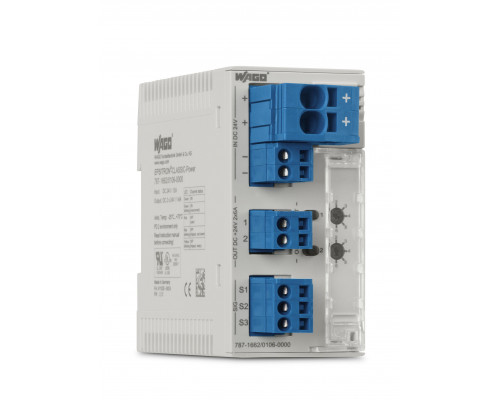 Electronic circuit breaker; 2-channel; 24 VDC input voltage; 3.8 A; active current limitation; NEC Class 2; communication capability