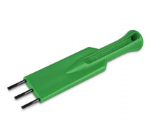 Operating tool; 3-way; green