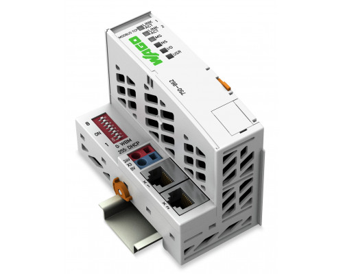 Контроллер Modbus TCP, RJ-45 (x2), G4, 32 bits, Eco