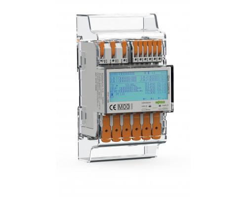 Счётчик электроэнергии (MID); прямого подключения; 65A; 3x230/400V; 50Hz; Modbus® и M-Bus; 2 x S0 интерфейса; 4PU