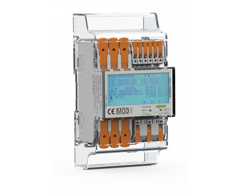 Счётчик электроэнергии (MID); прямого подключения; 65A; 3x230/400V; 50Hz; Modbus® и M-Bus; 2 x S0 интерфейса; 4PS