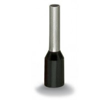 Ferrule; insulated; black