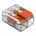 КЛЕММА 2-ПРОВОДНАЯ УНИВЕРСАЛЬНАЯ 0,2-4 mm²; 32Аmax. ПРОЗРАЧНАЯ ; МАКС. ТЕМПЕРАТУРА 85°C (T85); 