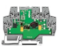DC/DC Converter; 24 VDC input voltage; 5 VDC output voltage; 0.4 A output current; 2,50 mm²; gray