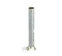 Ferrule; Sleeve for 1.5 mm² / AWG 16; uninsulated; electro-tin plated; electrolytic copper; gastight crimped; acc. to DIN 46228, Part 1/08.92; silver-colored